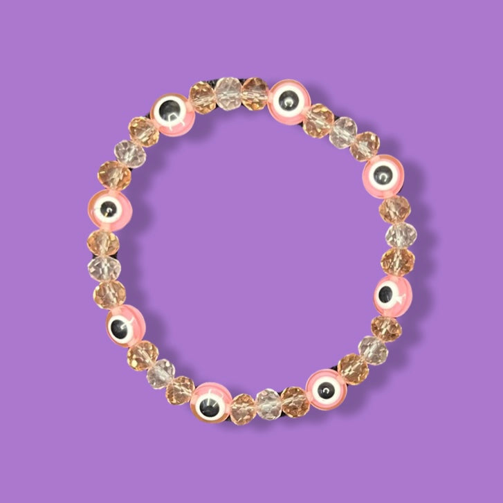 Colored Evil Eye Bracelet