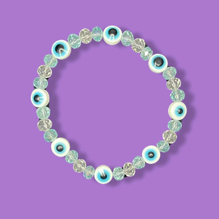 Colored Evil Eye Bracelet