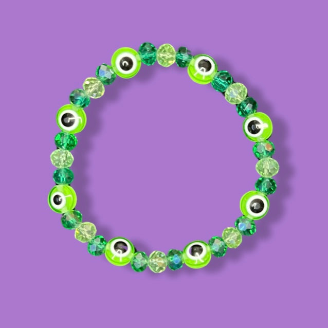 Colored Evil Eye Bracelet