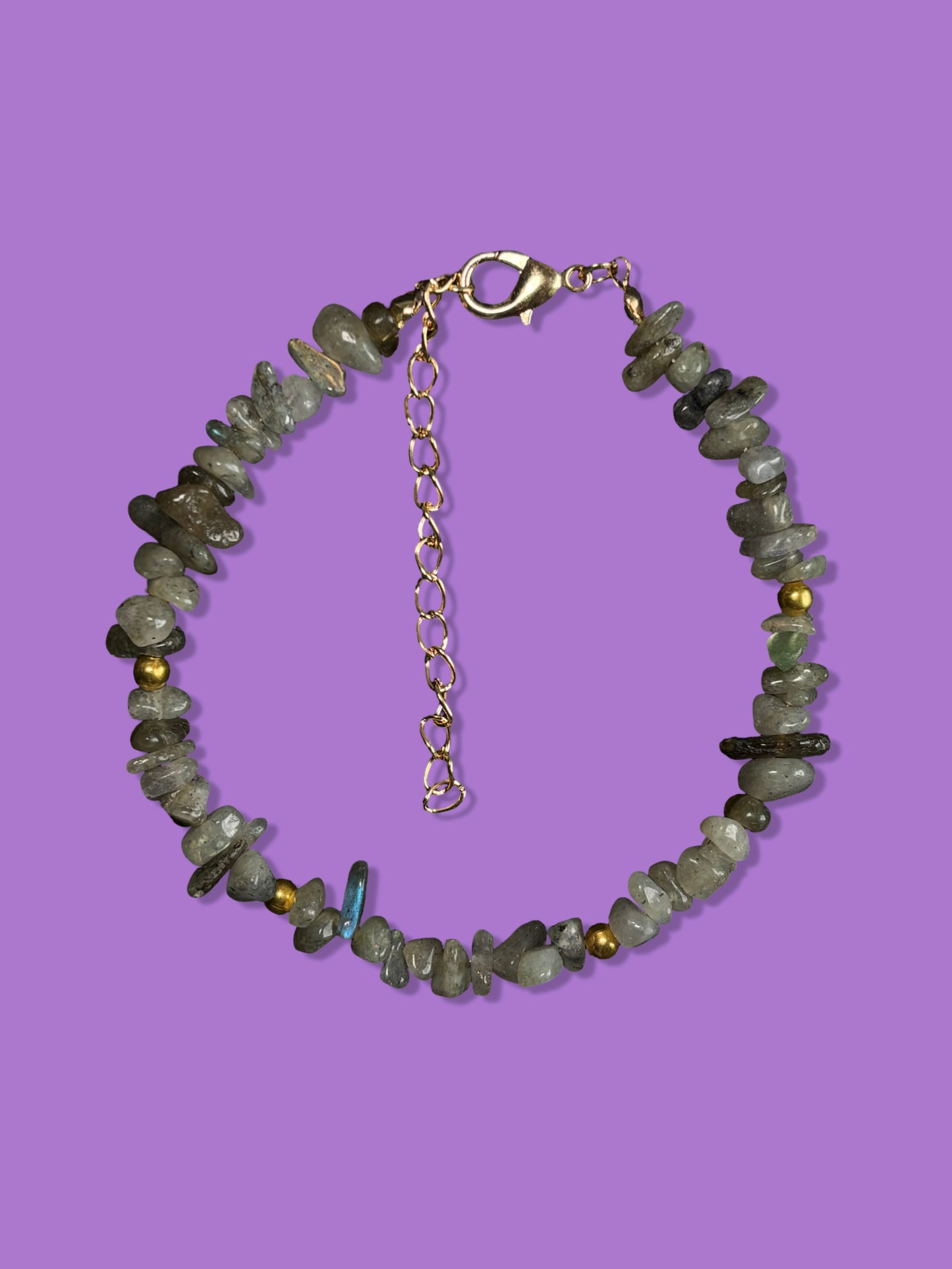 Labradorite Anklet