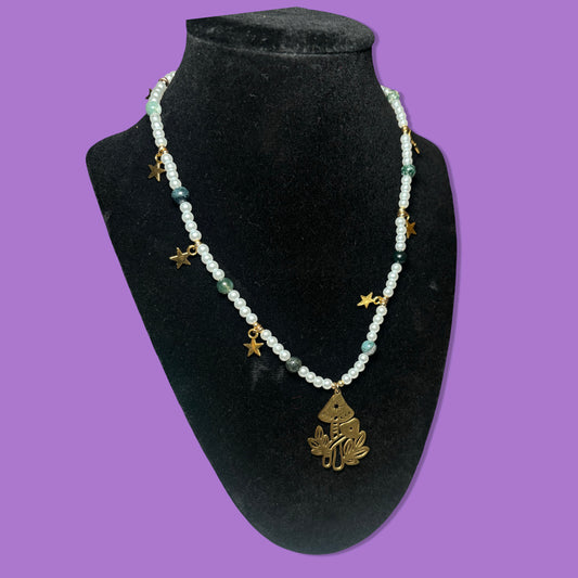 Autumn breeze necklace