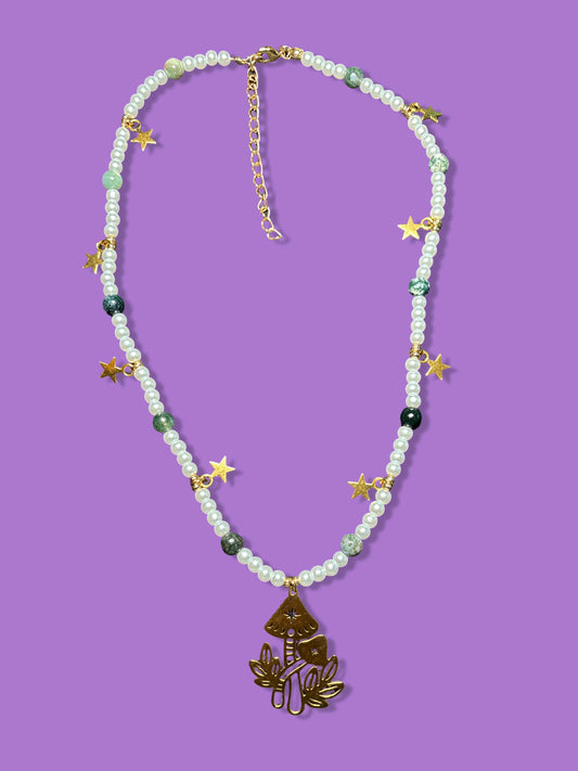 Autumn breeze necklace