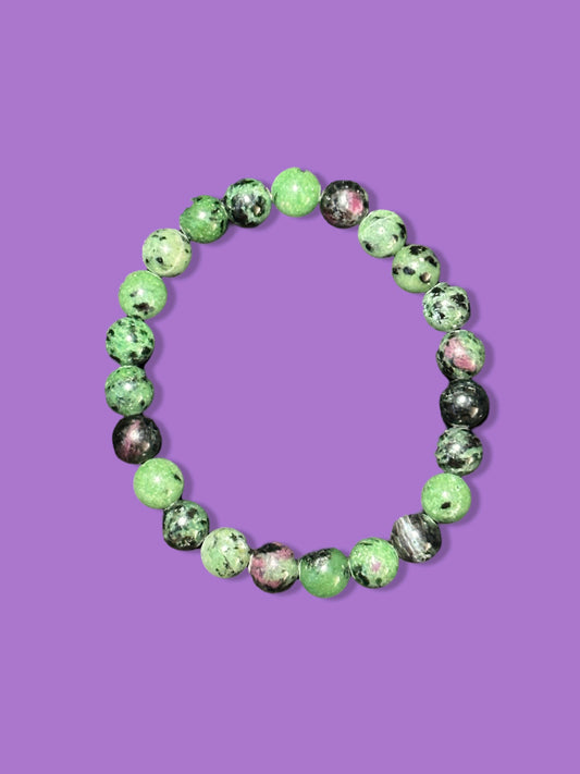 Ruby Zoisite Bracelet